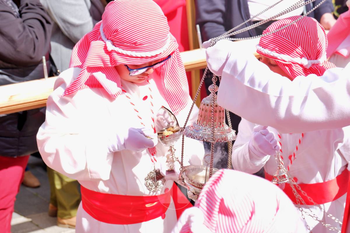 La Borriquilla abre la Semana Santa de Tomelloso en una mañana soleada y marcada por el frío