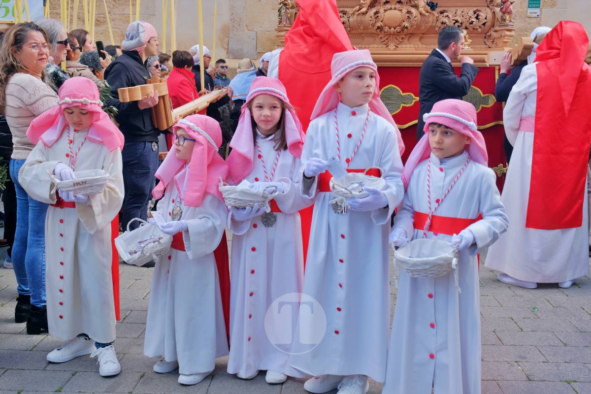 La Borriquilla abre la Semana Santa de Tomelloso en una mañana soleada y marcada por el frío