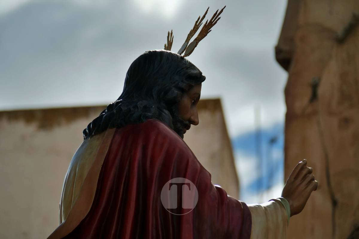 La Borriquilla abre la Semana Santa de Tomelloso en una mañana soleada y marcada por el frío