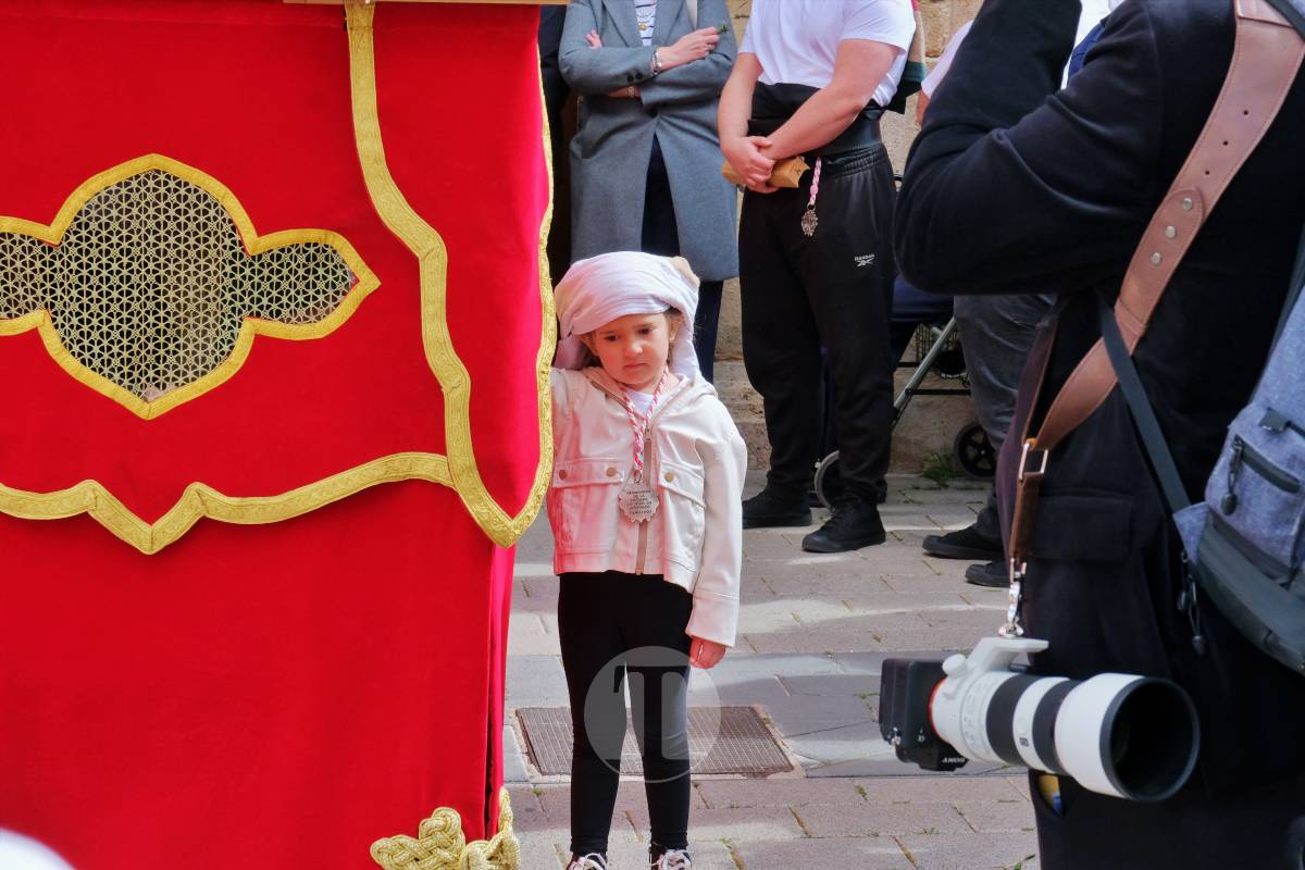 La Borriquilla abre la Semana Santa de Tomelloso en una mañana soleada y marcada por el frío
