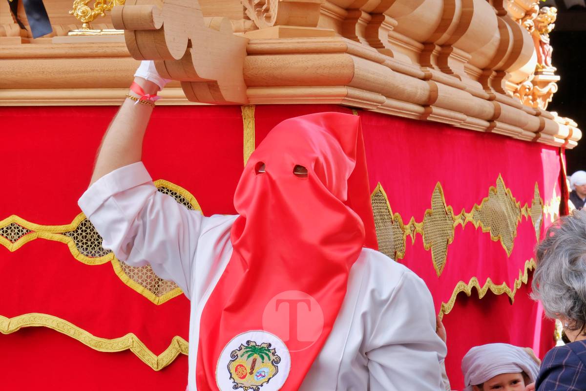 La Borriquilla abre la Semana Santa de Tomelloso en una mañana soleada y marcada por el frío