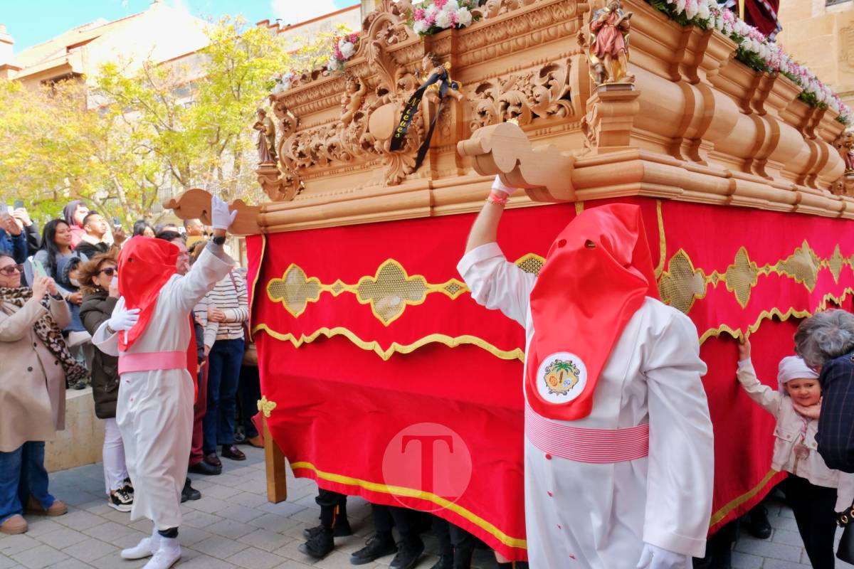 La Borriquilla abre la Semana Santa de Tomelloso en una mañana soleada y marcada por el frío