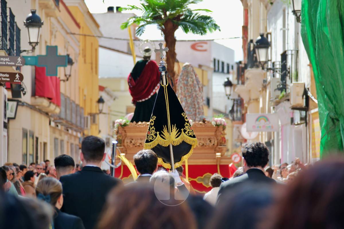 La Borriquilla abre la Semana Santa de Tomelloso en una mañana soleada y marcada por el frío