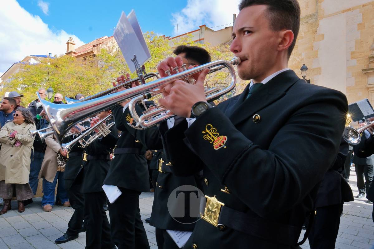 La Borriquilla abre la Semana Santa de Tomelloso en una mañana soleada y marcada por el frío