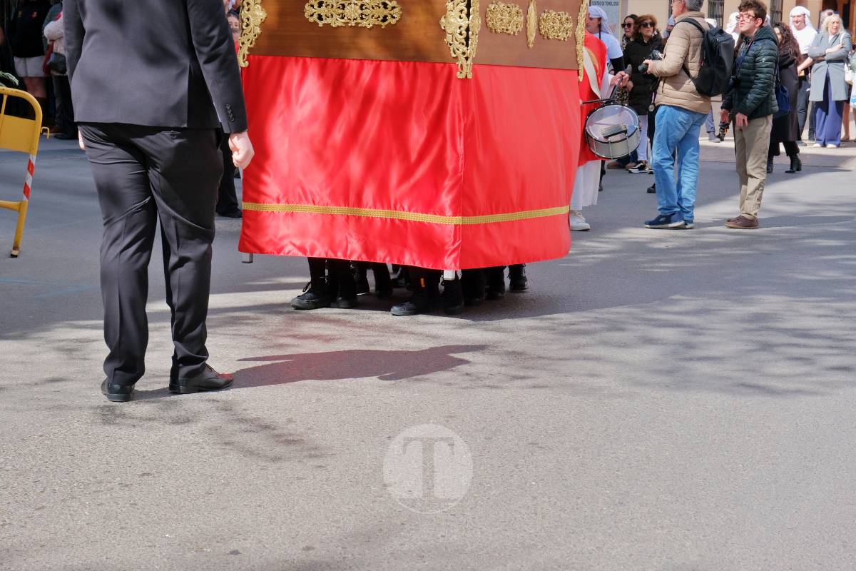 La Borriquilla abre la Semana Santa de Tomelloso en una mañana soleada y marcada por el frío