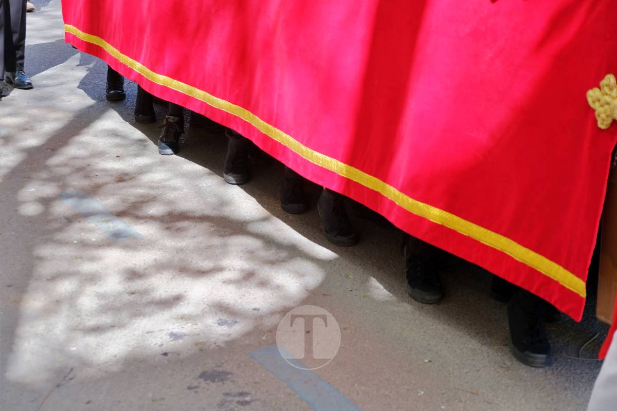 La Borriquilla abre la Semana Santa de Tomelloso en una mañana soleada y marcada por el frío