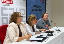 CCOO pide a la Junta que incluya todas las plazas vacantes en la oferta de destinos de empleo público