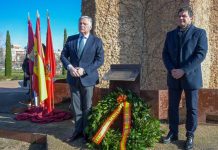 Un homenaje en Ciudad Real recuerda a las víctimas del 11-M y Valverde reafirma el compromiso con la democracia