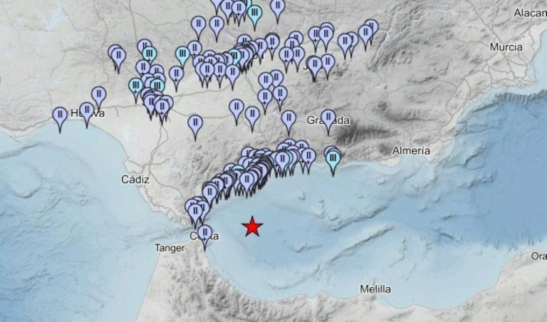 Vecinos de Ciudad Real sienten un seísmo de magnitud 4,4 con epicentro en el mar de Alborán