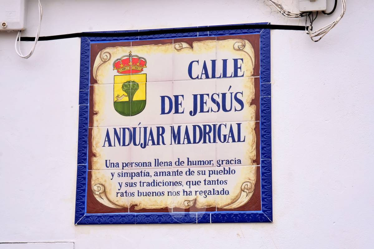 Jesús Andújar ya tiene su calle en Tomelloso