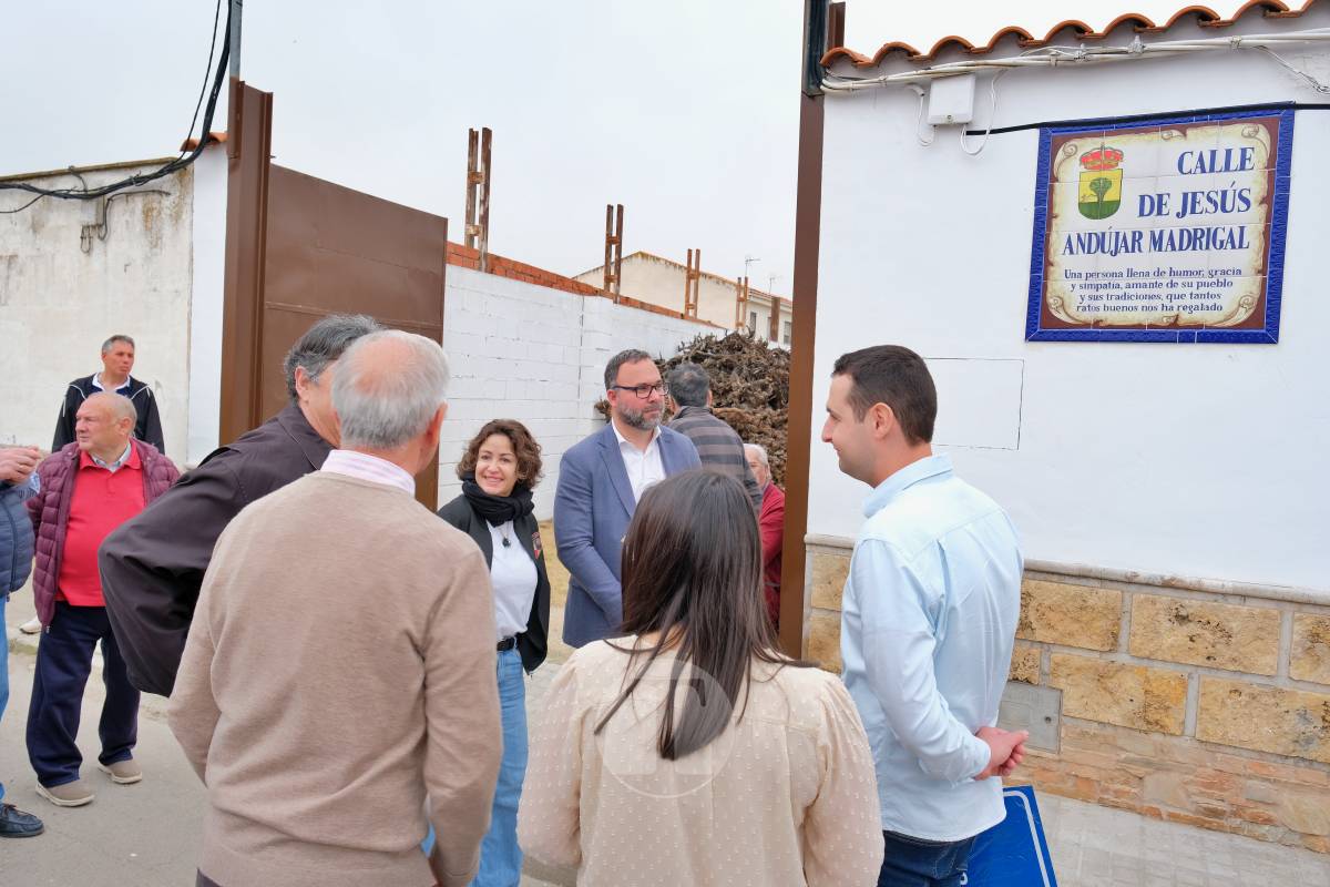 Jesús Andújar ya tiene su calle en Tomelloso