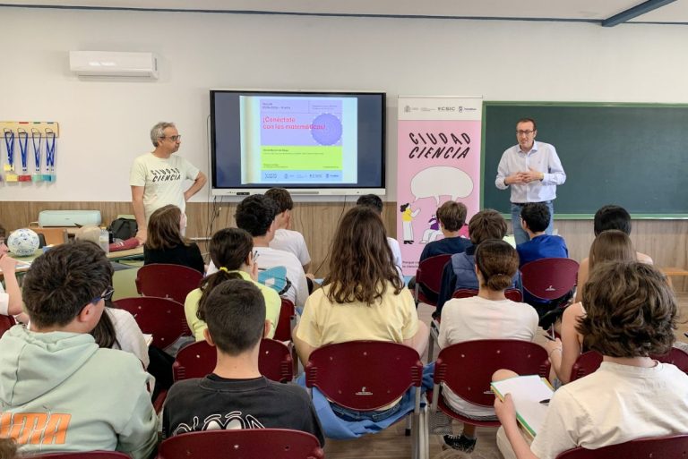 Un taller para acercar las matemáticas a los alumnos del IES Airén de Tomelloso