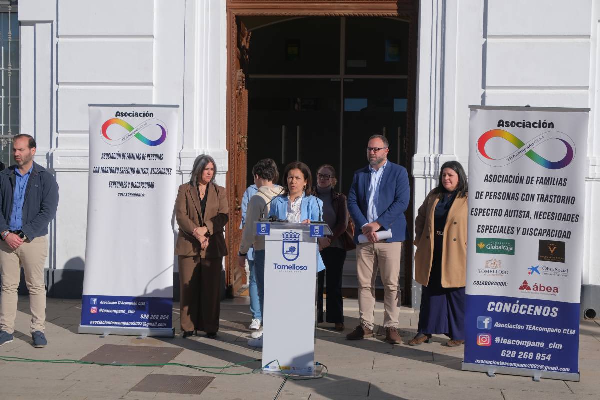 Tomelloso se moviliza por la inclusión en la antesala del Día Mundial del Autismo