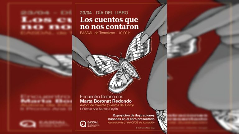 Poesía e ilustración unidos en un encuentro literario de la EASDAL de Tomelloso