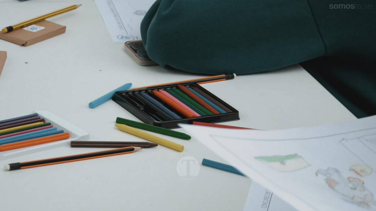 El concurso de dibujo rápido reúne a los más pequeños en la Romería de Tomelloso