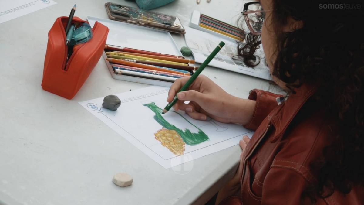 El concurso de dibujo rápido reúne a los más pequeños en la Romería de Tomelloso