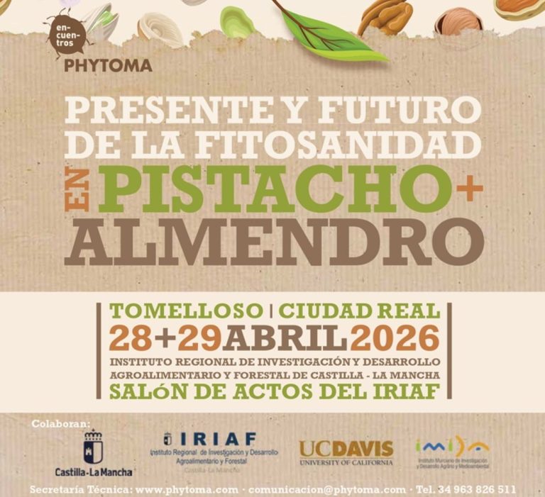 Tomelloso acogerá un encuentro internacional sobre sanidad en pistacho y almendro con expertos de primer nivel