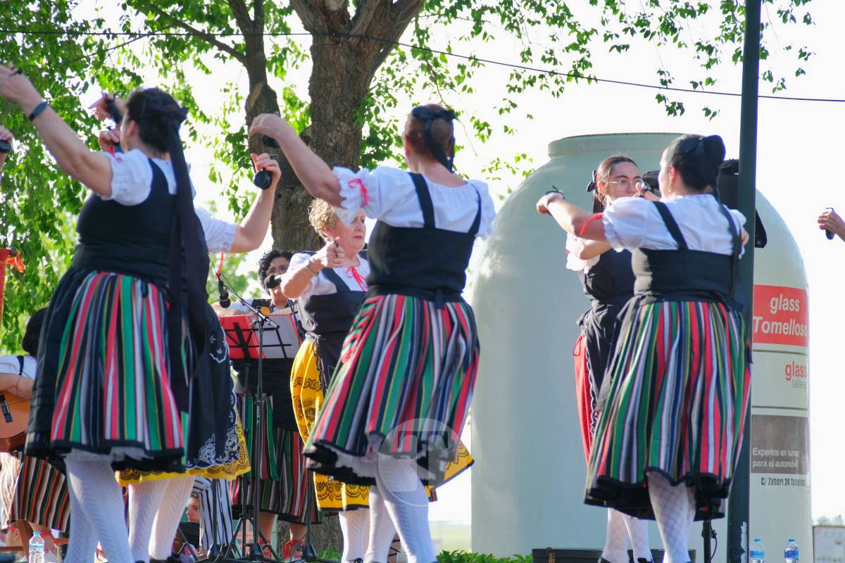 El X Festival Folklórico de Romería llena Pinilla de música, baile y tradición