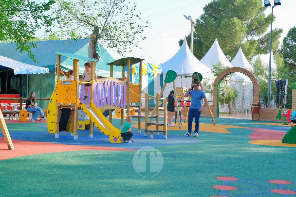 Así es el nuevo parque infantil de Pinilla: más seguro, moderno e inclusivo