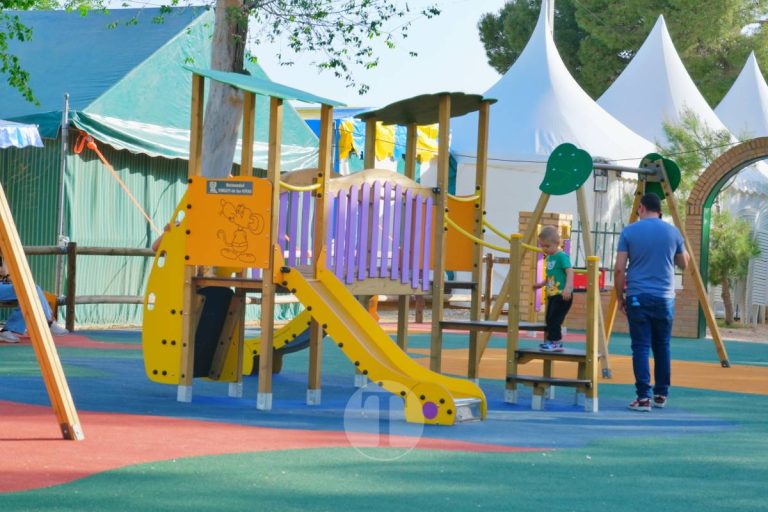 Así es el nuevo parque infantil de Pinilla: más seguro, moderno e inclusivo