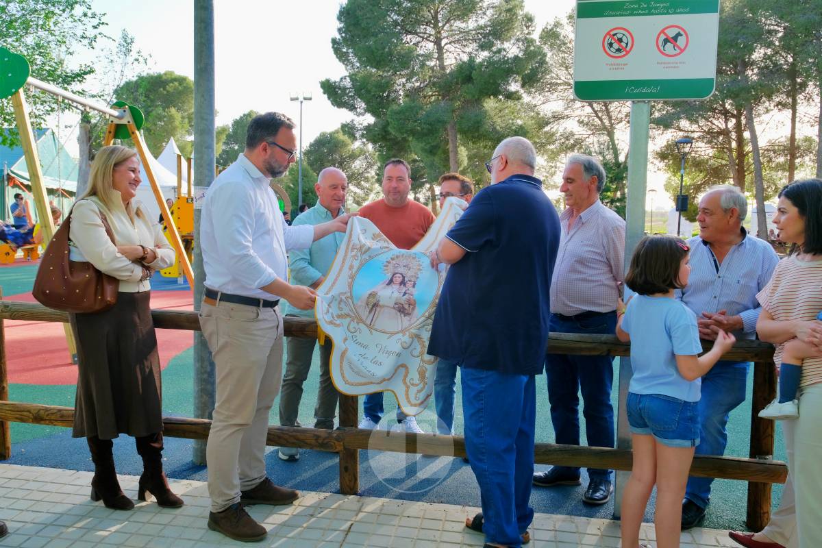 Así es el nuevo parque infantil de Pinilla: más seguro, moderno e inclusivo