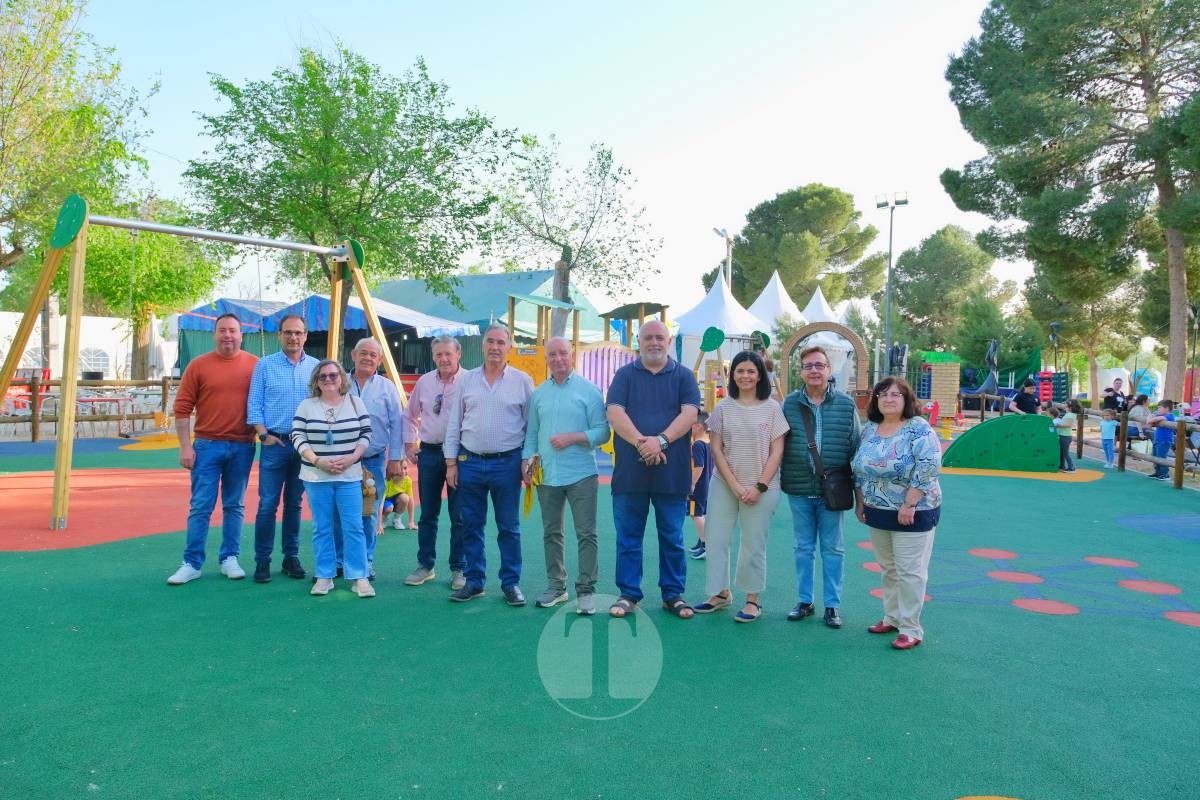 Así es el nuevo parque infantil de Pinilla: más seguro, moderno e inclusivo
