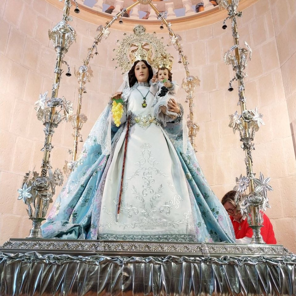 La Virgen de las Viñas se engalana para la Romería 2026 en Tomelloso