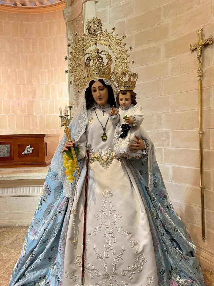 La Virgen de las Viñas se engalana para la Romería 2026 en Tomelloso