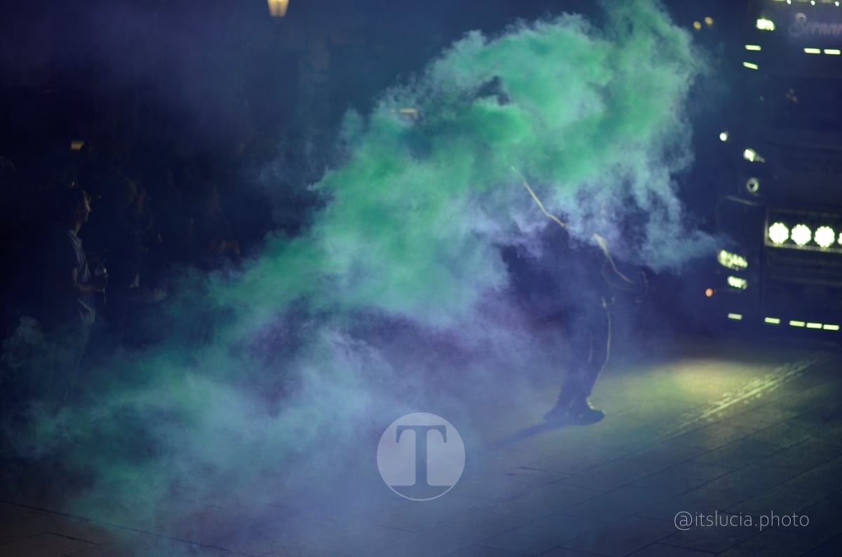 Lucía Moreno y Paloma Morales retratan la emoción de la llegada de la Virgen de las Viñas a Tomelloso