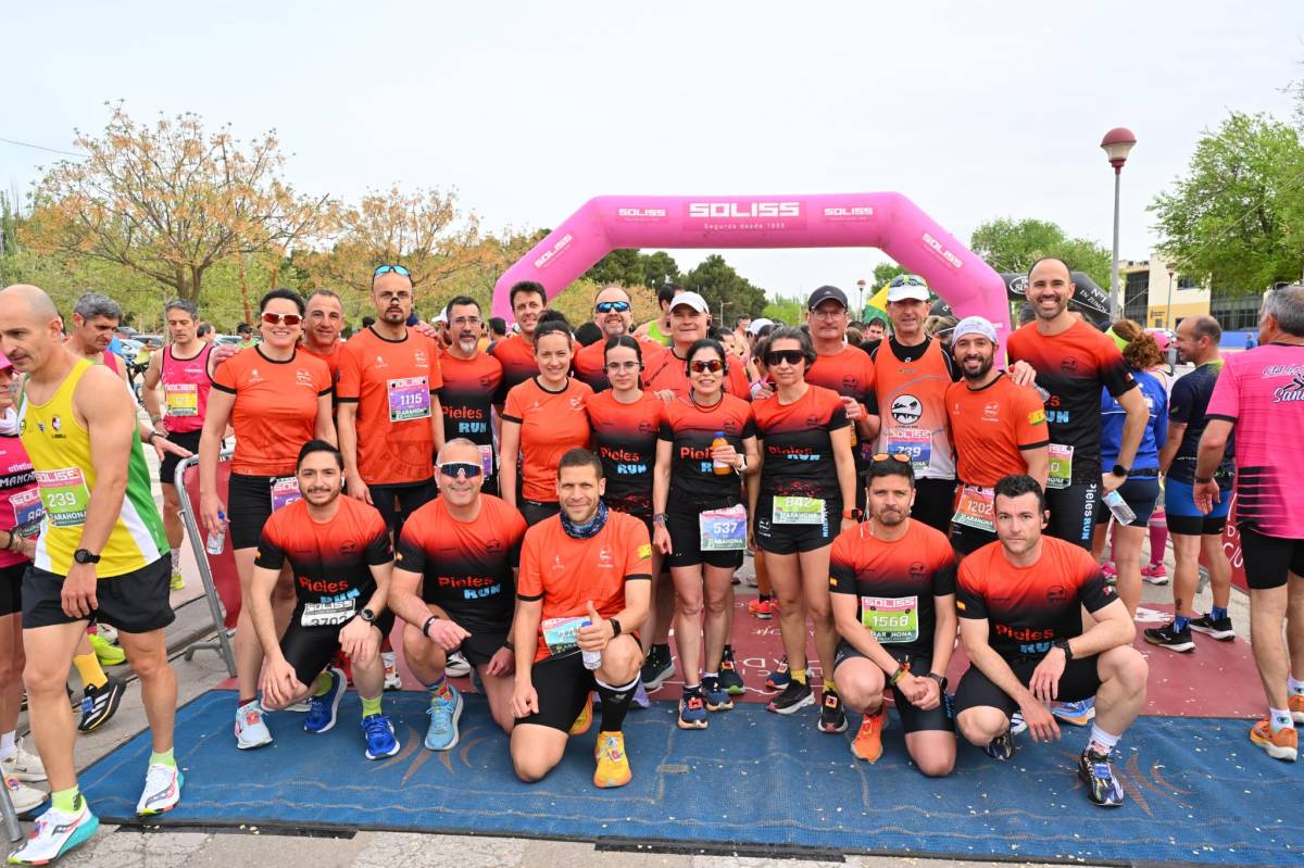 Los Pieles Run conquistan Alcázar, Tomelloso, La Roda y Zaragoza este fin de semana