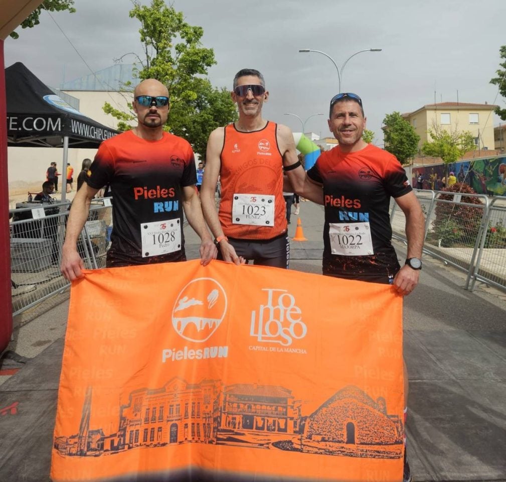 Los Pieles Run conquistan Alcázar, Tomelloso, La Roda y Zaragoza este fin de semana
