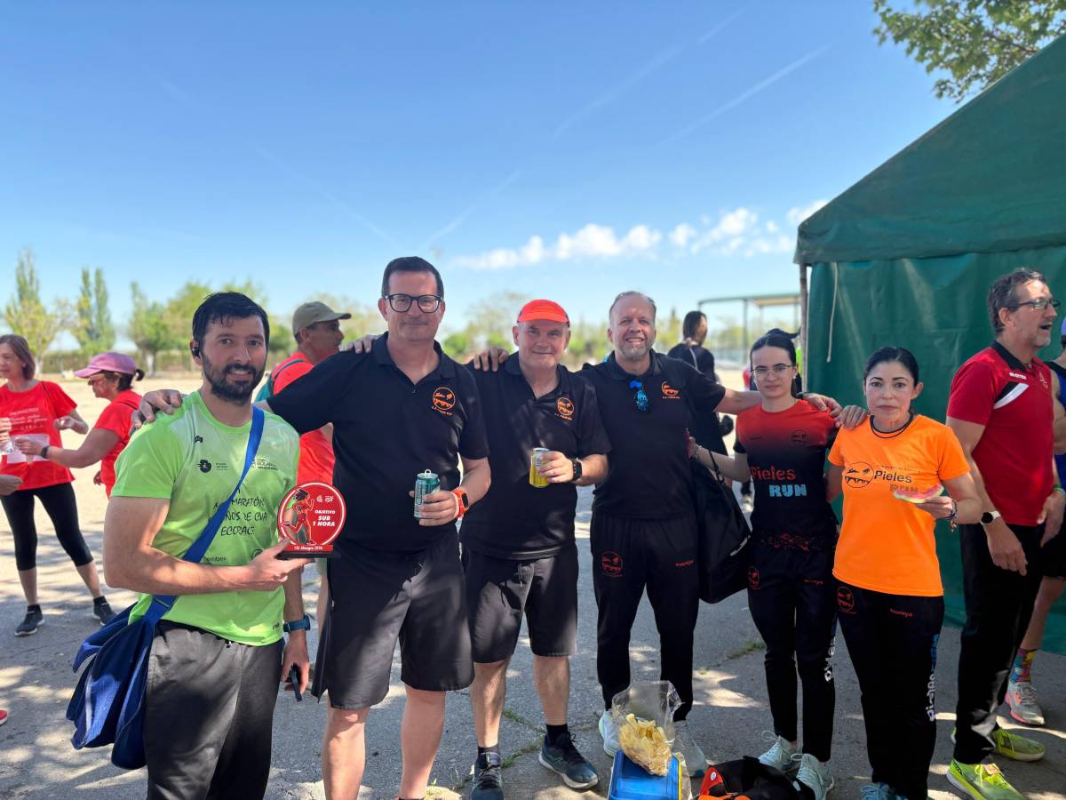 Los Pieles Run de Tomelloso destacan en los exigentes 15K de Almagro pese al calor