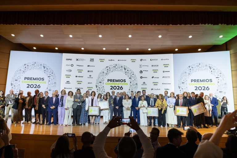 AFAS, reconocida con el premio Valores Solidarios en los V Premios Cooperativos