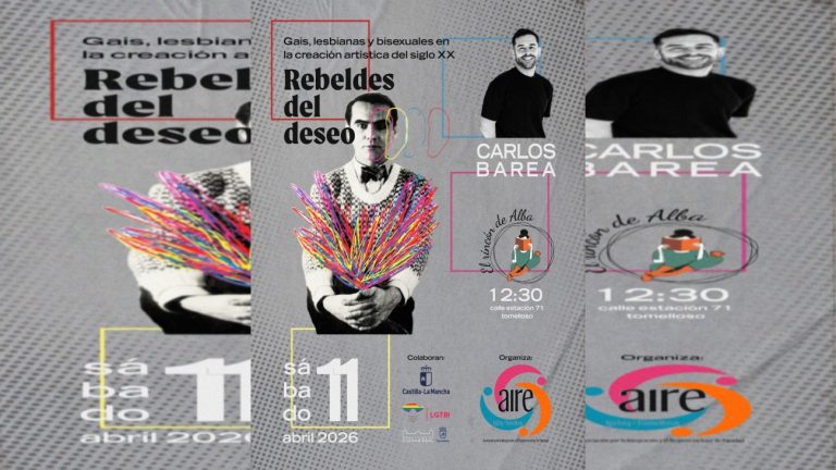 «Rebeldes del deseo», un libro sobre la historia LGTBI y cultura del siglo XX, llega a Tomelloso