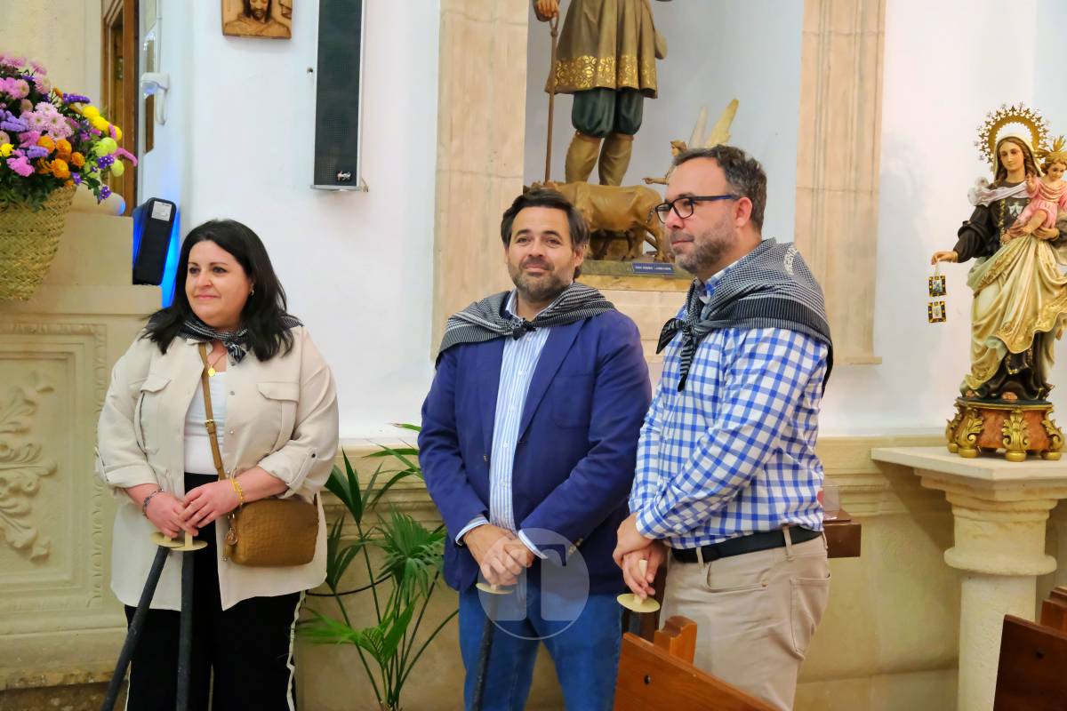 Miles de antorchas iluminan Pinilla en la noche más emocionante de la Romería de Tomelloso