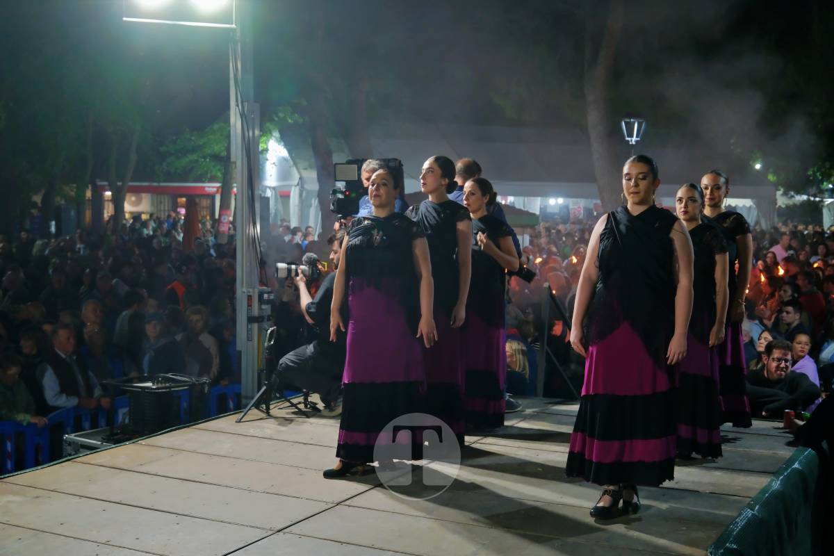 Miles de antorchas iluminan Pinilla en la noche más emocionante de la Romería de Tomelloso