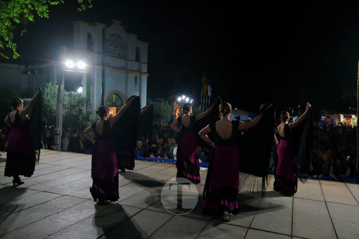 Miles de antorchas iluminan Pinilla en la noche más emocionante de la Romería de Tomelloso