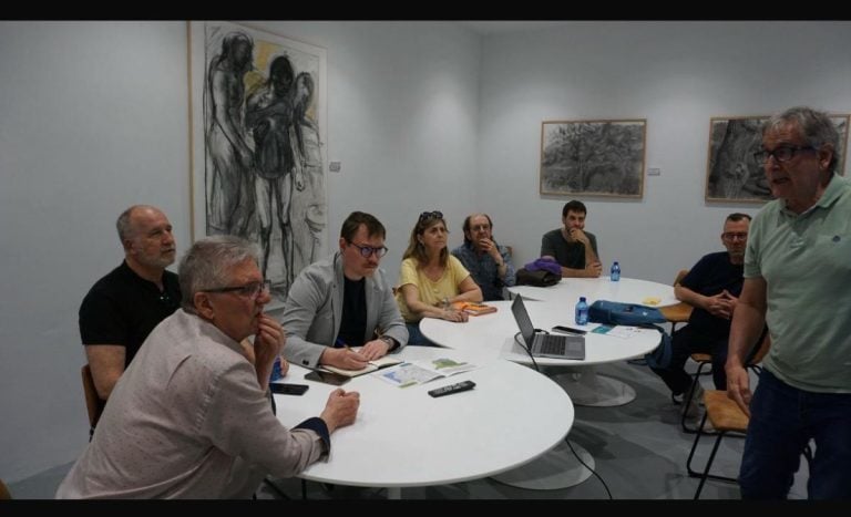 Izquierda Unida respalda en Tomelloso la reivindicación del tren para la comarca