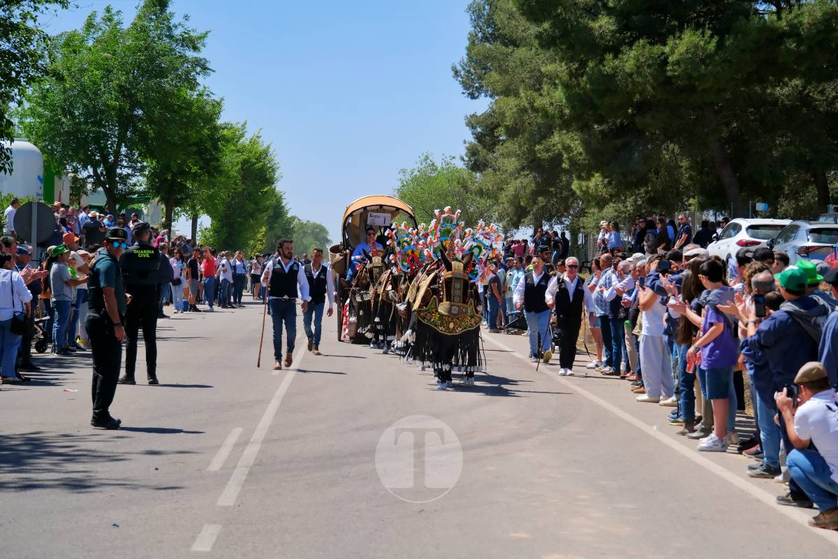 Tomelloso se echa a Pinilla para vivir una Romería multitudinaria junto a su patrona