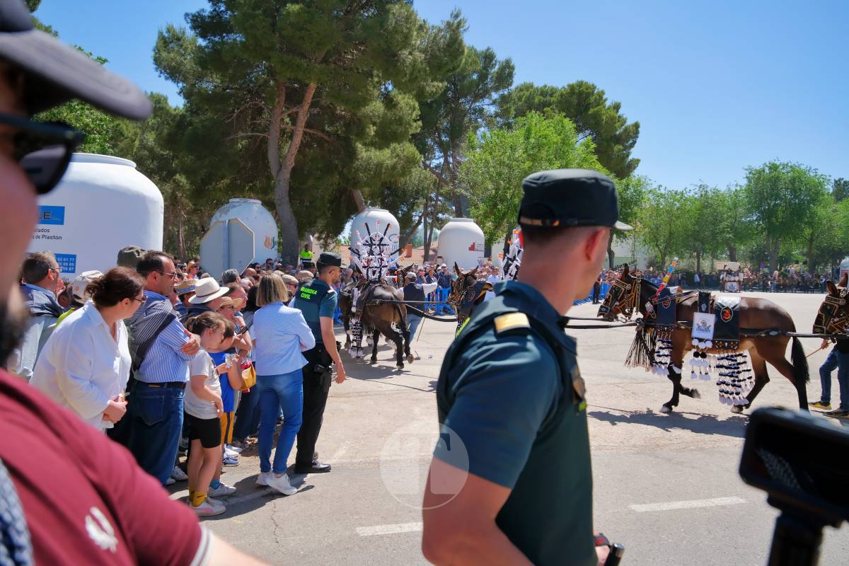 Tomelloso se echa a Pinilla para vivir una Romería multitudinaria junto a su patrona