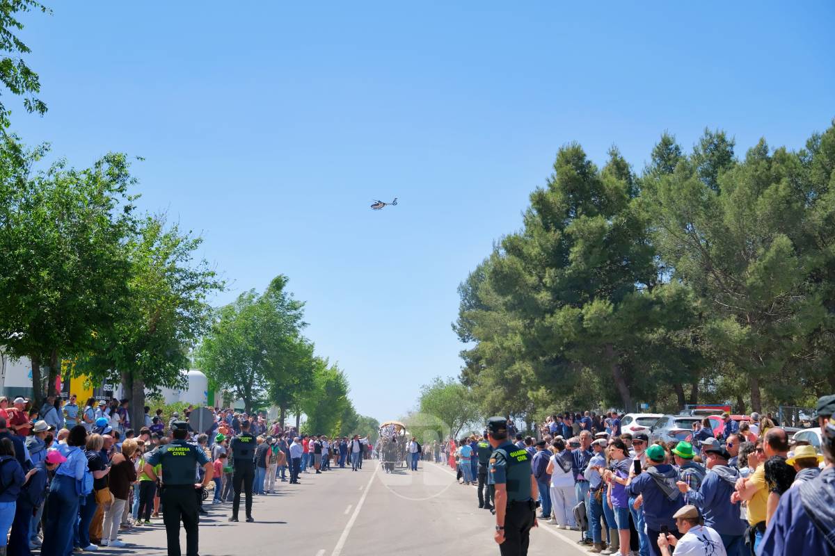 Tomelloso se echa a Pinilla para vivir una Romería multitudinaria junto a su patrona