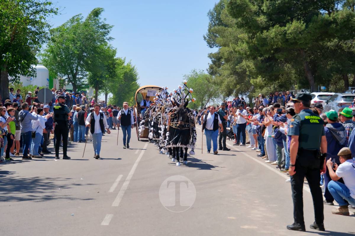Tomelloso se echa a Pinilla para vivir una Romería multitudinaria junto a su patrona