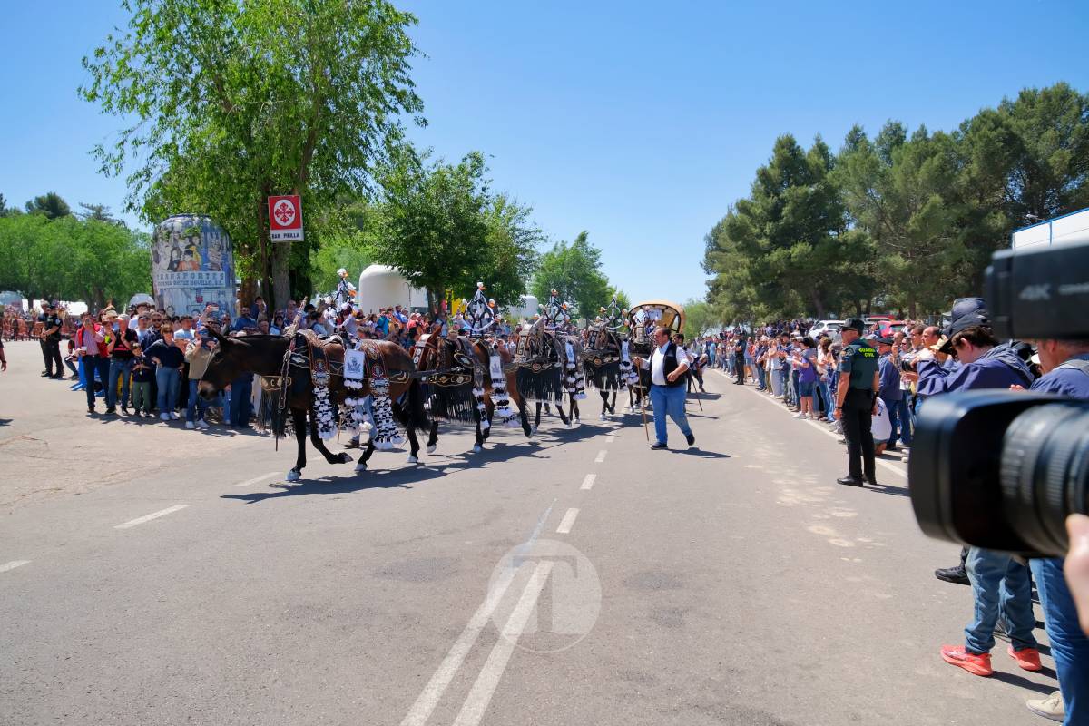 Tomelloso se echa a Pinilla para vivir una Romería multitudinaria junto a su patrona