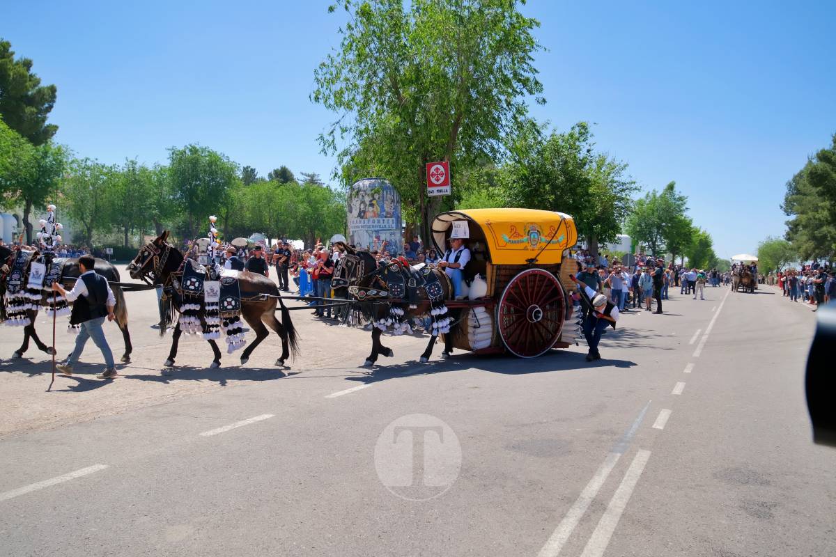 Tomelloso se echa a Pinilla para vivir una Romería multitudinaria junto a su patrona