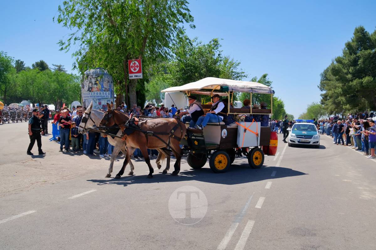 Tomelloso se echa a Pinilla para vivir una Romería multitudinaria junto a su patrona