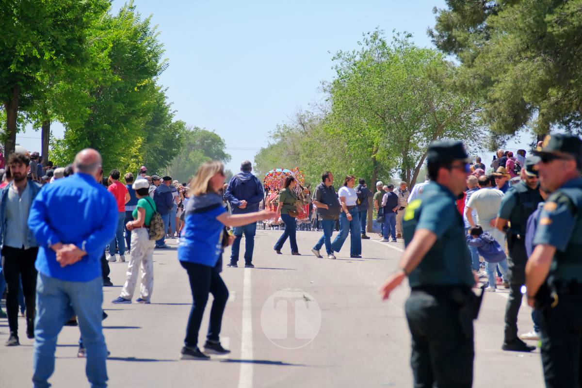 Tomelloso se echa a Pinilla para vivir una Romería multitudinaria junto a su patrona