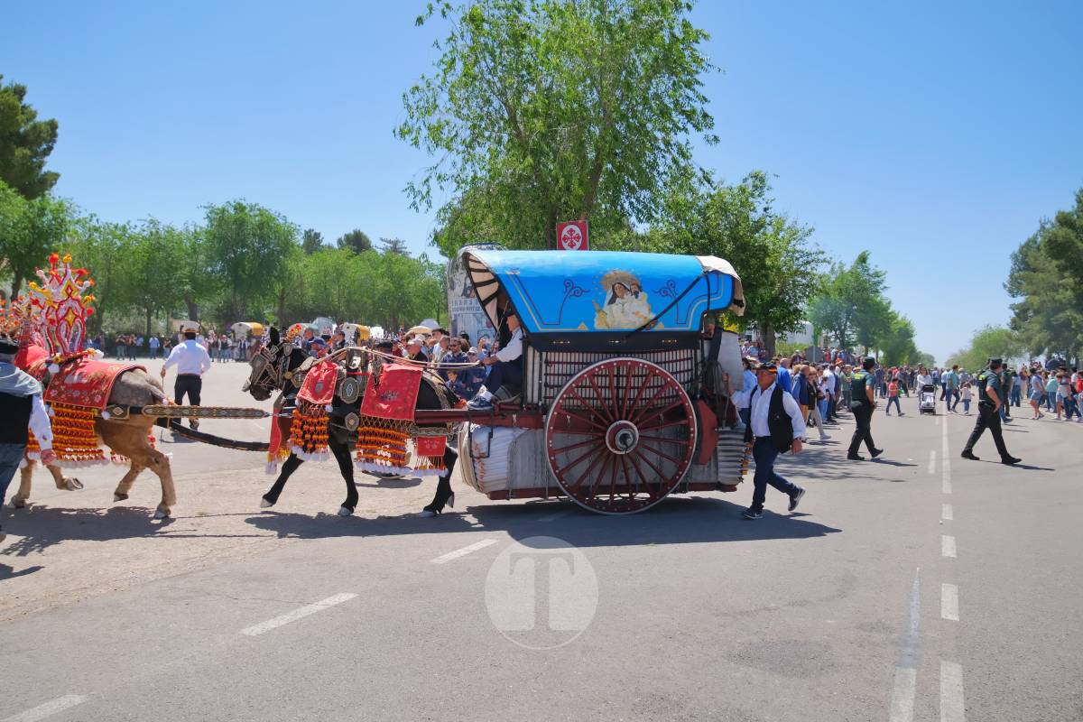 Tomelloso se echa a Pinilla para vivir una Romería multitudinaria junto a su patrona