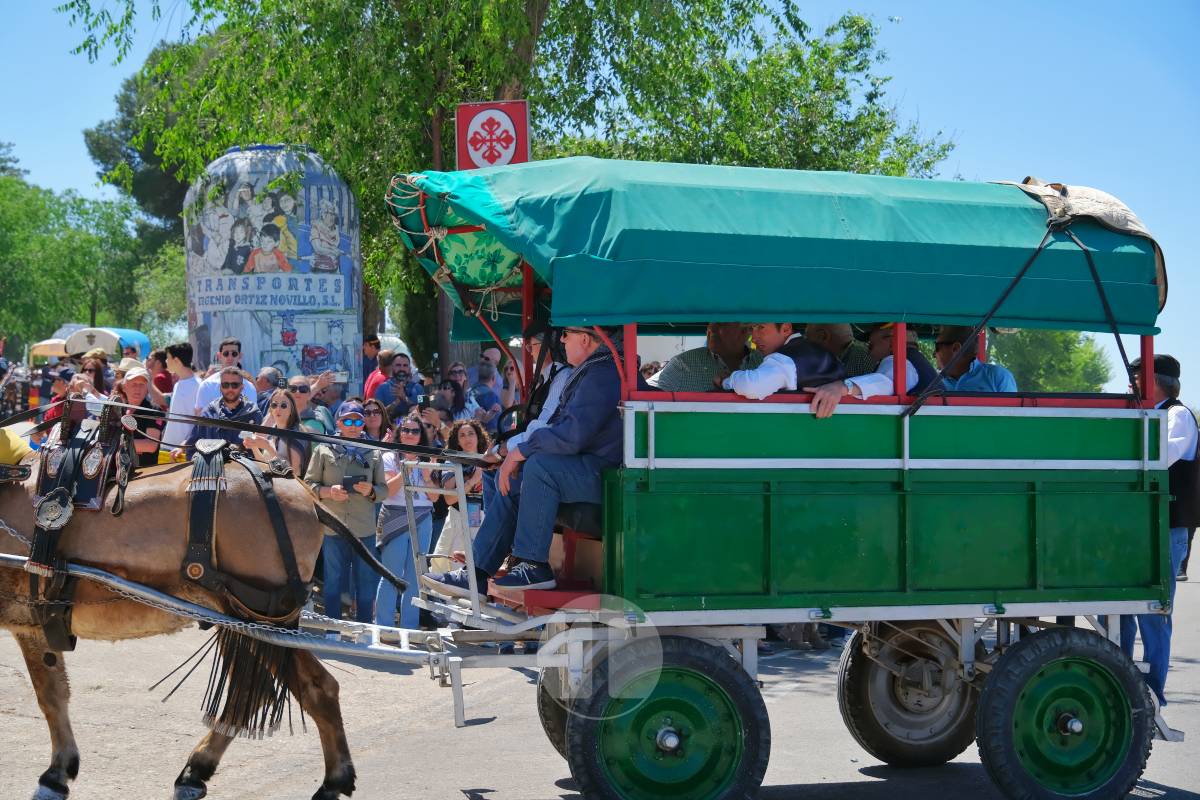 Tomelloso se echa a Pinilla para vivir una Romería multitudinaria junto a su patrona