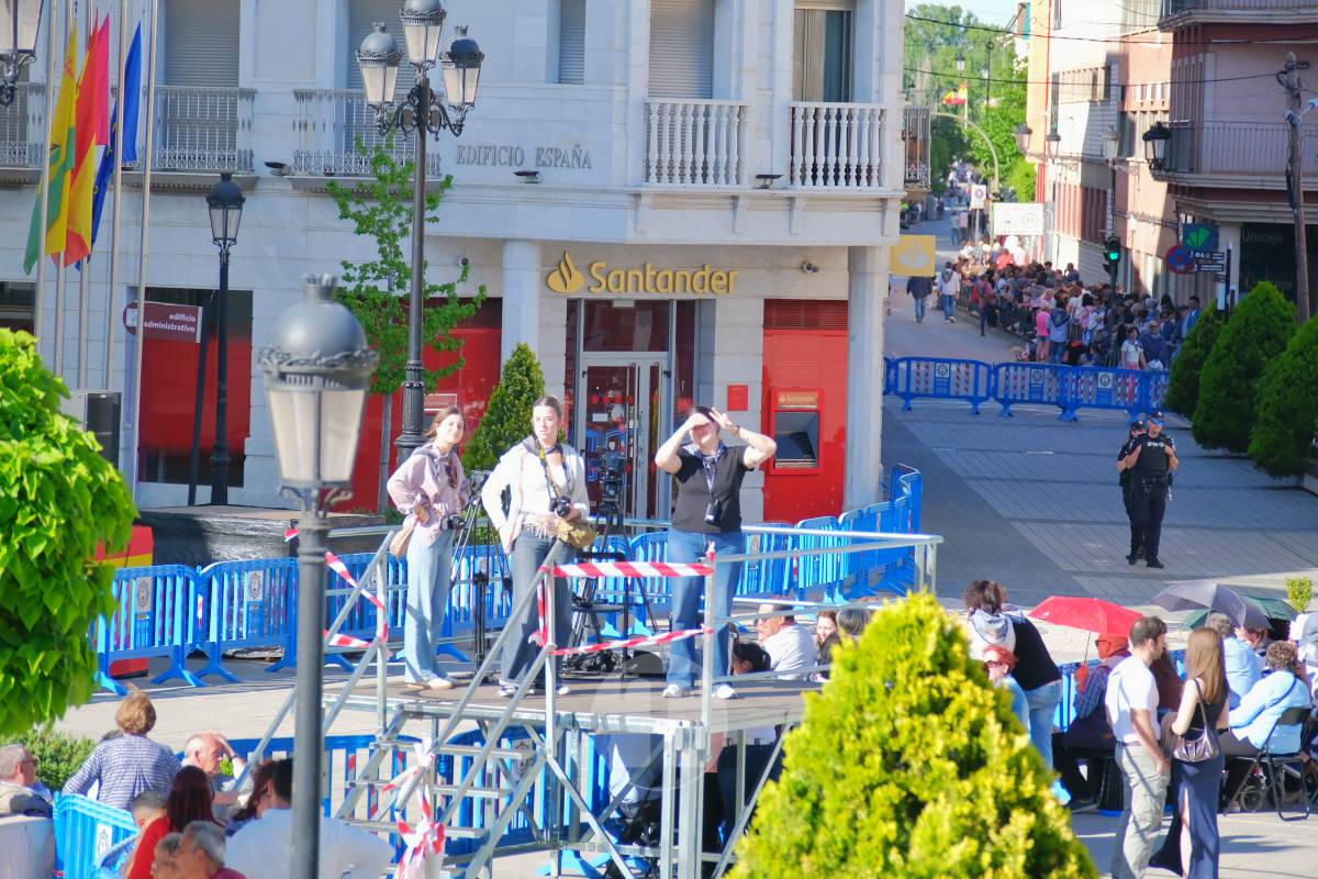La Virgen de las Viñas emociona a Tomelloso en un regreso multitudinario tras la Romería