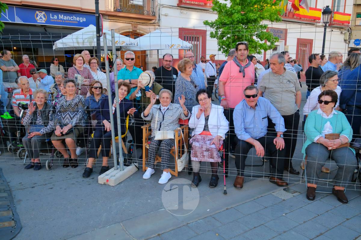La Virgen de las Viñas emociona a Tomelloso en un regreso multitudinario tras la Romería